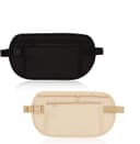 1pcs Secure Travel Money Belt, Anti-Theft Passport Holder Travel Wallet for Men Women, Hidden Under Clothes Belt Wallet, Security Travel Pouch, Waterproof Waist Bumbag for Money(Multicolor)