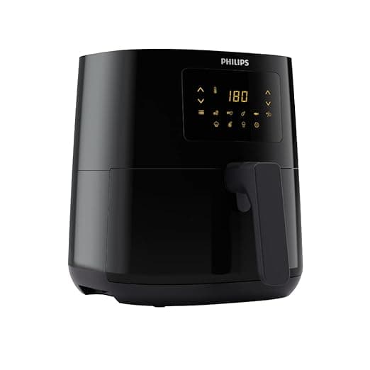 PHILIPS Digital Air Fryer HD9252/90 with Touch Panel, uses up to 90% less fat, 7 Pre-set Menu, 1400W, 4.1 Liter, with Rapid Air Technology (Black), Large thumbnail 3