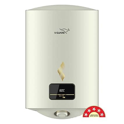 V-Guard Victo DG 25 Litre Water Heater, Stylish Digital Display | Free PAN India Installation & Connection Pipes worth INR 700 | BEE 5 Star Rating | 7 Year Inner Tank Warranty by V-Guard thumbnail 6