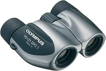 Olympus Roamer 10x21 DPC I Compact Porro Prism Binocular (Black) thumbnail 7