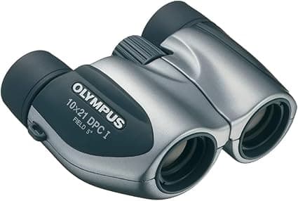 Olympus Roamer 10x21 DPC I Compact Porro Prism Binocular (Black) thumbnail 6