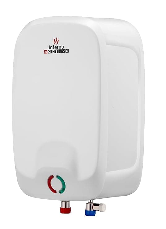 ACTIVA Inferno 6 L Instant Water Geyser | BEE 5-Star Rating | Powerful Copper Heating Element | ISI Marked | Energy Efficient | 5 Safety Protections | Compact Wall-Mounted Design | 5-Year Warranty thumbnail 2