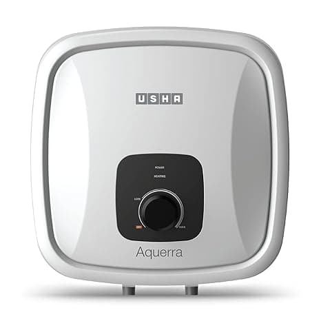 Usha Aquerra 25 Litre 5 Star Storage Water Heater (White), Wall Mounting thumbnail 4