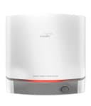 V-Guard Luxecube Avo Geyser 10 Ltr Water Heater | Up to 38% More Hot Water with Advanced Thermocline Technology | BEE 5 Star Rating | 7 Year Tank Warranty from V-Guard | Luxe Glow Illumination | White