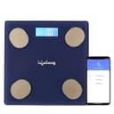 Lifelong LLWS36 Smart BMI Body Fat Weighing Scale with 18 Measurement Functions with Lifelong Smart Home App-Bluetooth Sensor Technology|Electronic Weight Machine| Battery Included (Blue)