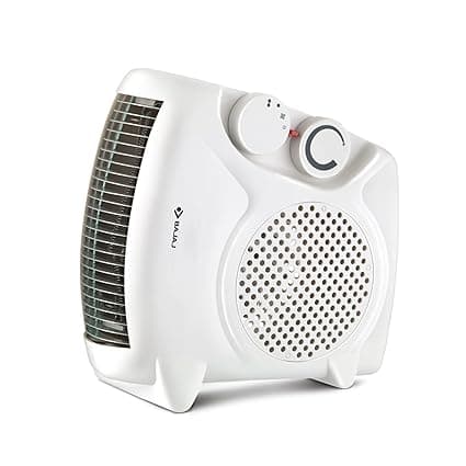 Bajaj Majesty RX10 Room Heater For Home | 2 Heat Settings 1000W/2000 Watts | Triple Safety Assurance | Adjustable Thermostat | Two Way Installation | Heat Convector Room Heater | 2-Yr Warranty 【White】 thumbnail 6