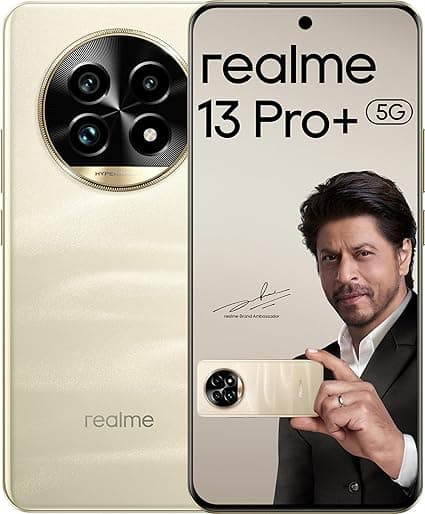 realme 13 Pro 5G (Monet Gold, 8GB RAM, 256GB) | Upto 16GB Dynamic RAM | Snapdragon 7s Gen2 Processor | 6.7" AMOLED Curved Display | 50MP+8MP+2MP | 32MP Front Cam | 5200 mAh Battery | AI Ultra Clarity thumbnail 5