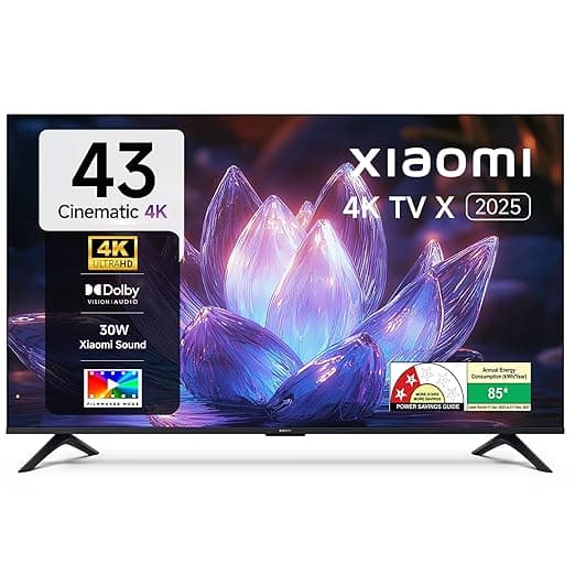 Xiaomi 108 cm (43 inch) X Ultra HD 4K Smart Google LED TV L43MB-AIN thumbnail 3
