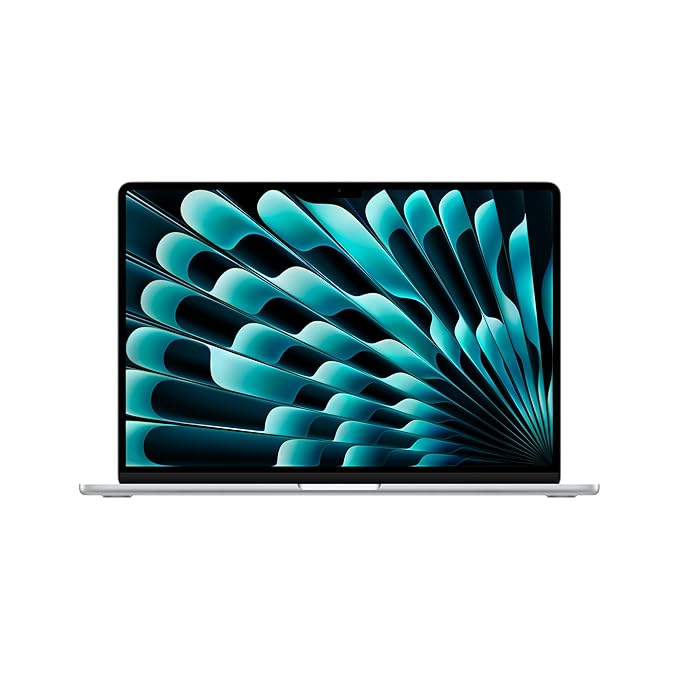 Apple 2025 MacBook Air (15-inch, Apple M4 chip with 10-core CPU and 10-core GPU, 16GB Unified Memory, 512GB) - Silver