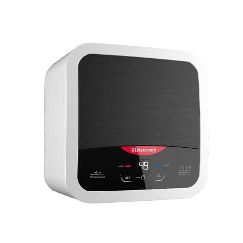 Racold Omnis Dg 15L Vertical 5 Star Storage Wall Mount Water Heater(Geyser) Black|Digital Display|Touch Control|Auto Diagnosis|Suitable For High Rise Buildings|Free Standard Installation&Pipes - Rank #5 product review image