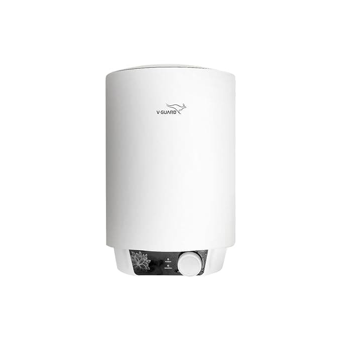 V-Guard Zio 15 Litre Water Heater for Home | BEE 5 Star Rating | Advanced Multi-layered Safety | Suitable for Hard Water & High-rise Buildings | White