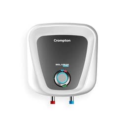 Crompton Solarium Care 25-L 5 Star Storage Water Heater (Geyser) with Rust Proof Plastic Body (White),Free Installation, Free Pipe.