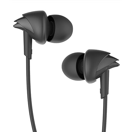 Boat BassHeads 100 in-Ear Headphones with Mic (Black) - Image 5