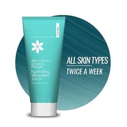 Aroma Magic Hydrating Seaweed Multi-use Face Pack| with lotus leaf, Vitamin C & E | For Instant Hydration| | Detoxify, Oxygenate & Delay Signs of Aging |for Men & Women |All Skin Types|100gm Pack of 1