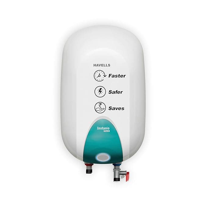 Havells Instanio Prime 15L Storage Water Heater(Geyser)|Faster Heating|Safer to use|Saves electricity|Engineered for Hard Water|Color Changing LED Indicator|Anti Rust Tank|Heavy Duty Heating Element - Rank #3 product review image
