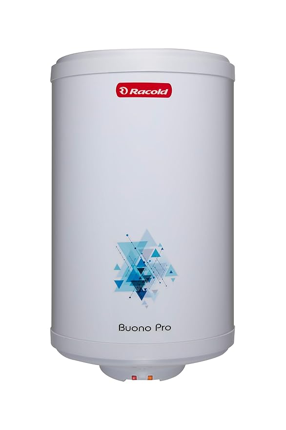 Racold Buono Pro NXG 15L ABS Body 5 Star Water Heater (Geyser) 5+2 Yrs Tank Warranty, Corrosion Prevention With Superior Titanium Enameled Tank Coating, Suitable for Buildings, for elegant aesthetics Racold Buono Pro NXG 15L ABS Body 5 Star Water Heater (Geyser) 5+2 Yrs Tank Warranty, Corrosion Prevention With Superior Titanium Enameled Tank Coating, Suitable for Buildings, for elegant aesthetics