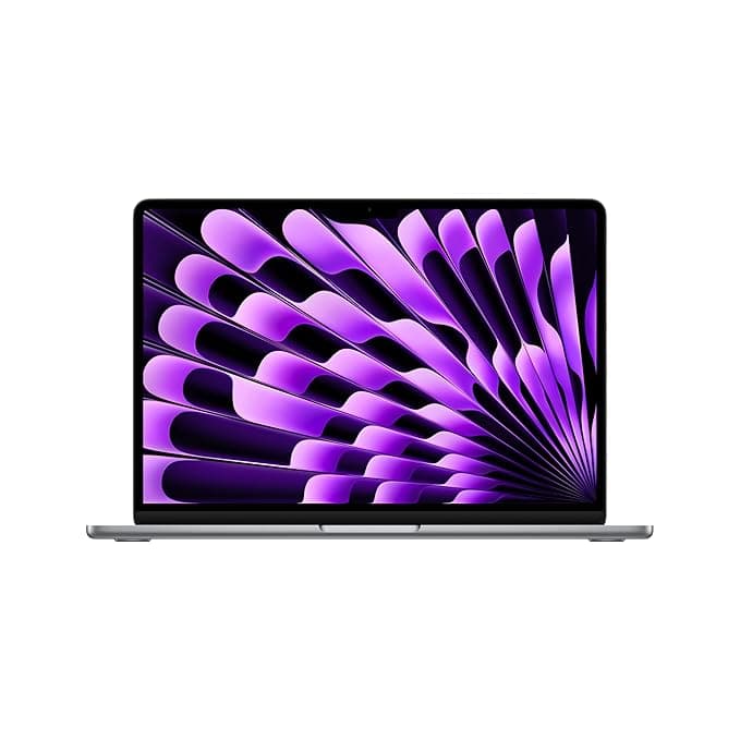 Apple 2024 MacBook Air (13-inch, Apple M3 chip with 8‑core CPU and 10‑core GPU, 24GB Unified Memory, 512GB) - Space Gray