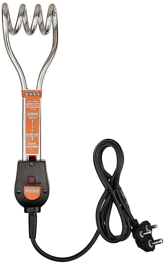 Usha IH2415 1500 Watts Immersion Heater (Silver), Copper - Image 1