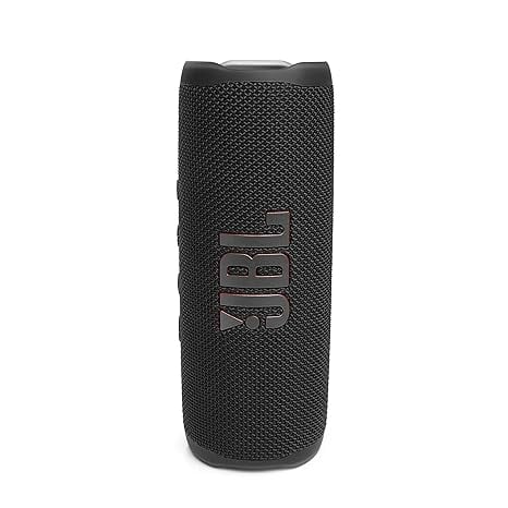 JBL Flip 6 Wireless Portable Bluetooth Speaker Pro Sound, Upto 12 Hours Playtime, IP67 Water & Dustproof, PartyBoost & Personalization App (Without Mic, Black) - Image 4