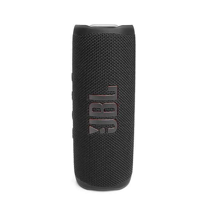 JBL Flip 6 Wireless Portable Bluetooth Speaker Pro Sound, Upto 12 Hours Playtime, IP67 Water & Dustproof, PartyBoost & Personalization App (Without Mic, Black) - Image 1