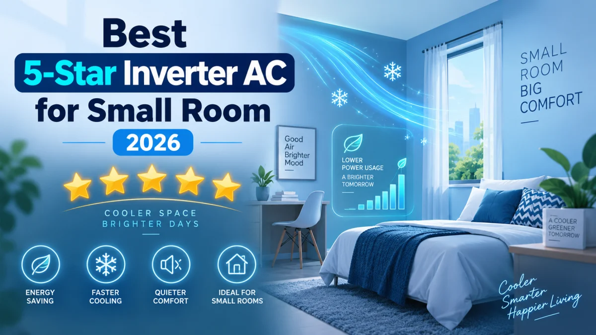 Best 5 Star Inverter AC for a Small Room: 2026 Buying Guide