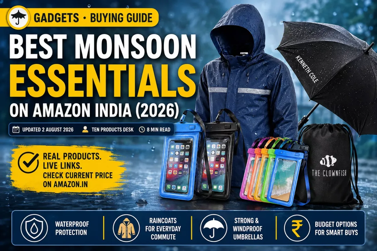 Best Monsoon Essentials on Amazon India (2026)