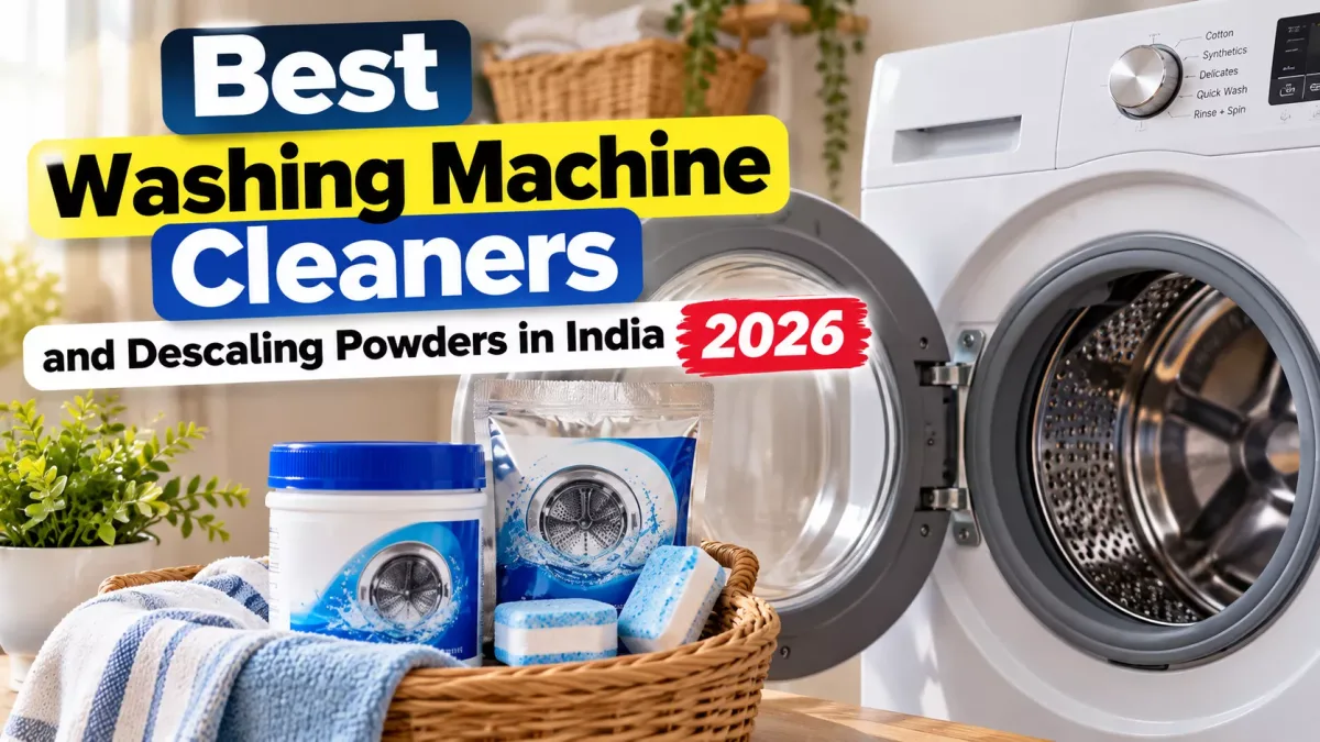 Best Washing Machine Cleaners and Descaling Powders in India (2026)