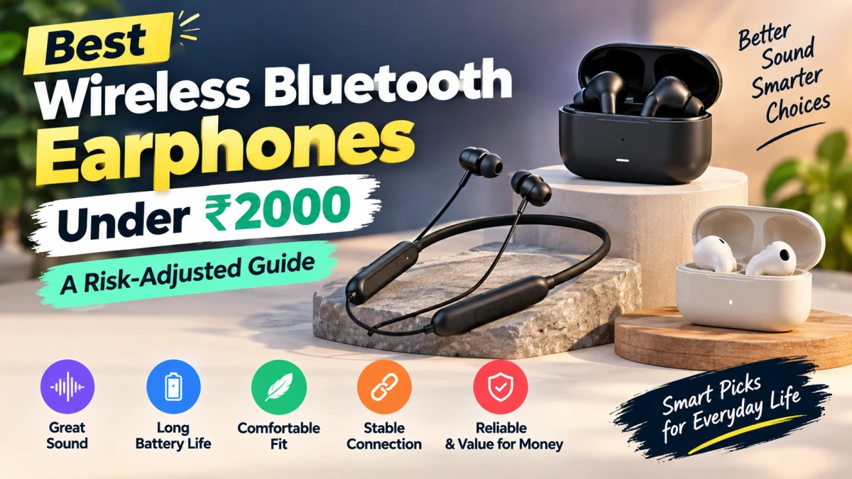 Best Wireless Bluetooth Earphones Under 2000: A Risk-Adjusted Guide