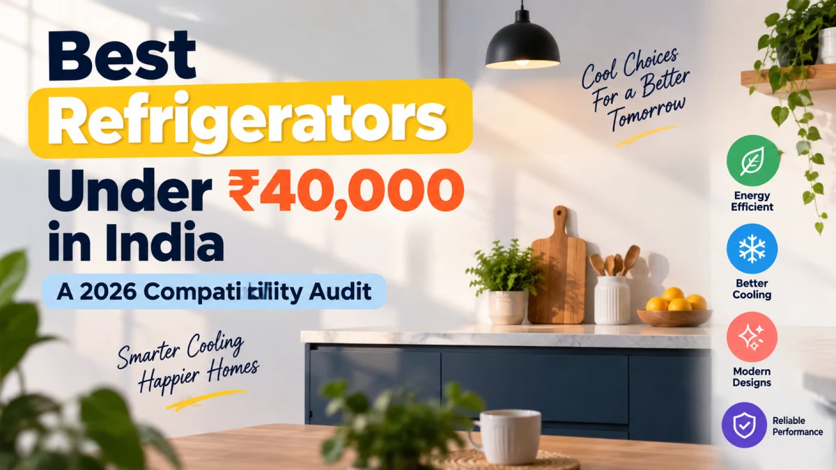 Best Refrigerators Under 40000 in India: A 2026 Compatibility Audit