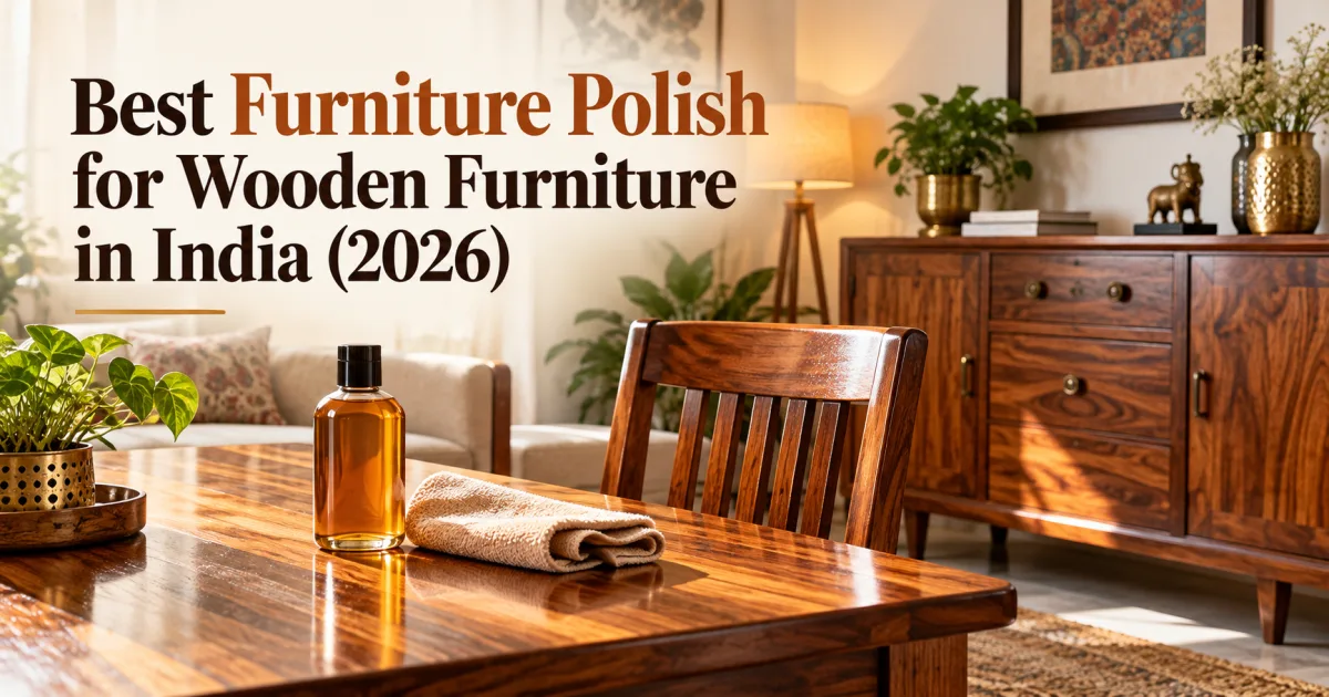 Best Furniture Polish for Wooden Furniture in India (2026)