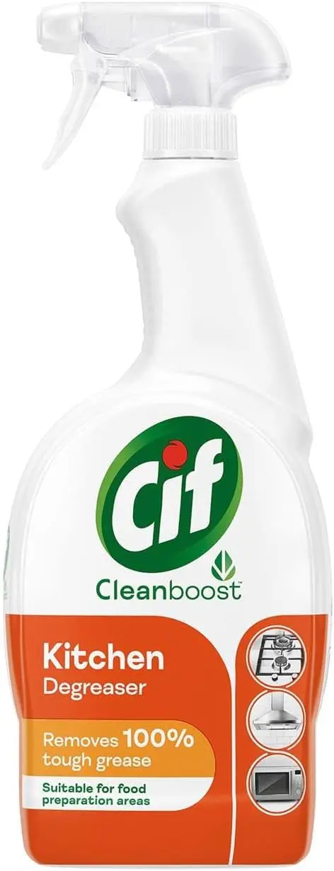 Cif Power & Shine Kitchen Cleaner Spray (700 ml) Cif Power and Shine kitchen cleaner spray 700 ml