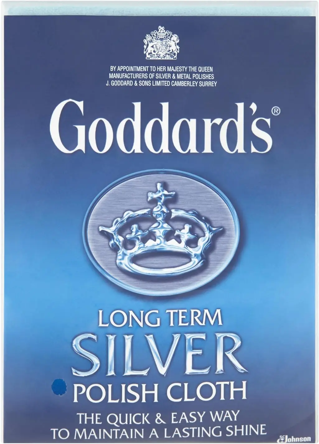 Goddard's Silver Polish Cloth Goddard's silver polish cloth for cleaning silver jewellery
