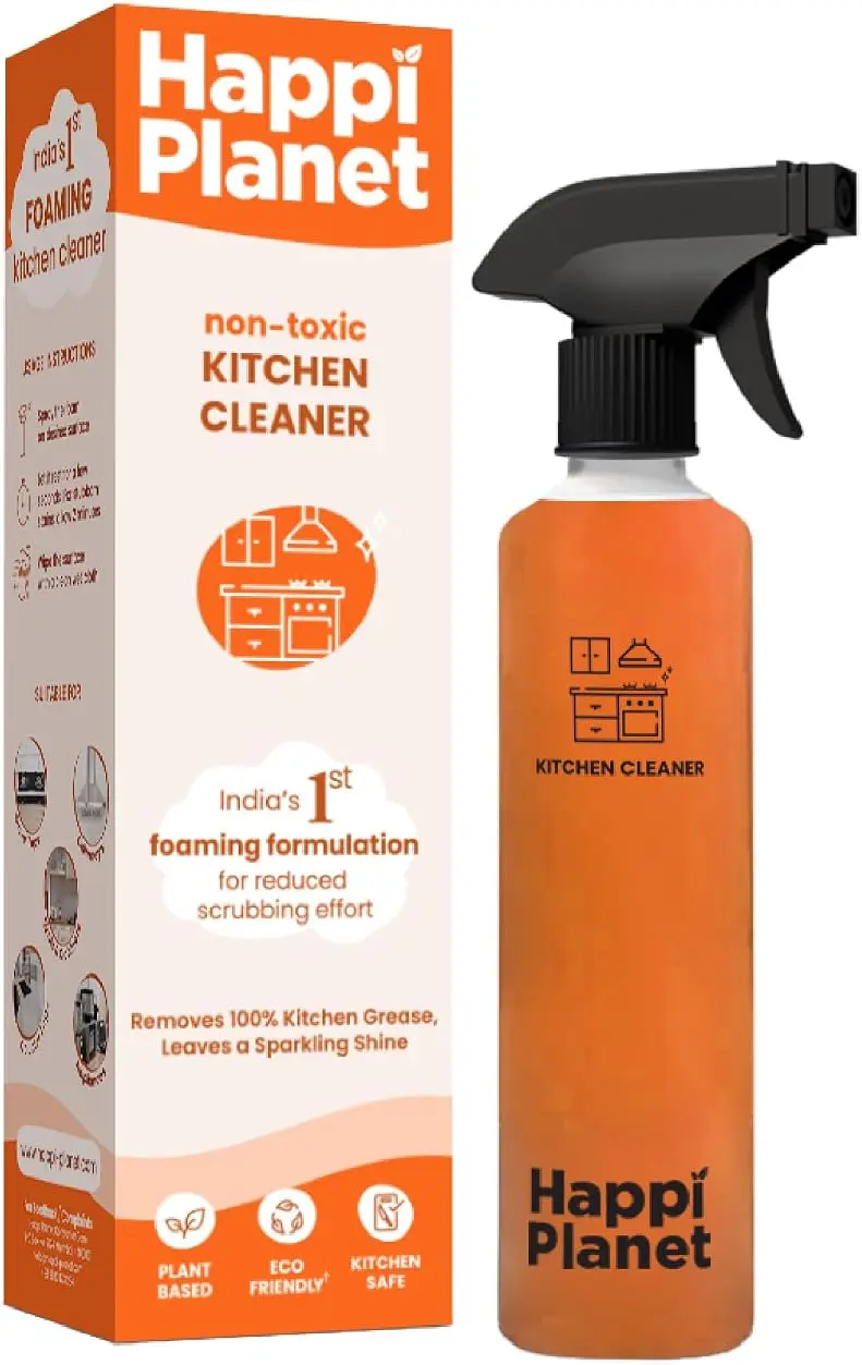 Happi Planet Foaming Kitchen Cleaner Spray (500 ml) Happi Planet foaming kitchen cleaner spray 500 ml
