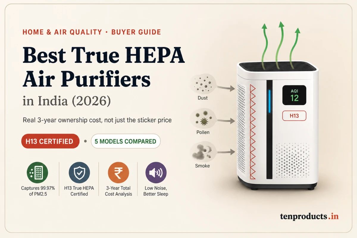 Best True HEPA Air Purifiers in India (2026)