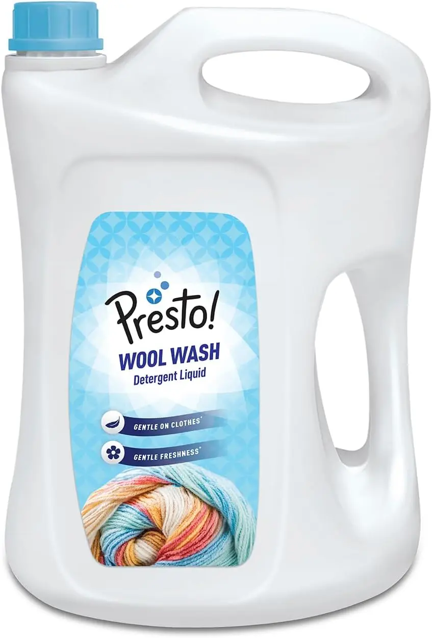 Presto! Wool Wash (5 litres) Presto wool wash liquid detergent 5 litre for soft woollens
