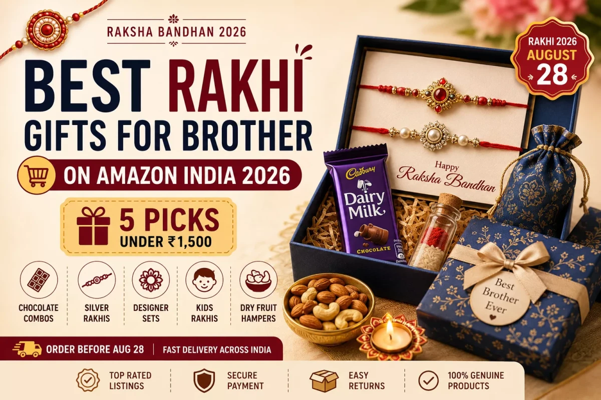 Rakhi for Brother 2026: 5 Amazon Picks Before Aug 28