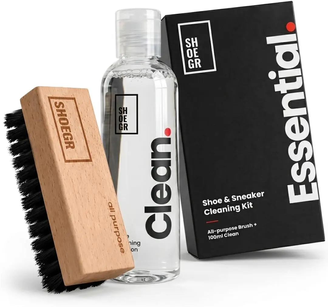 SHOEGR Essential Shoe & Sneaker Cleaning Kit SHOEGR essential shoe and sneaker cleaning kit with all purpose brush