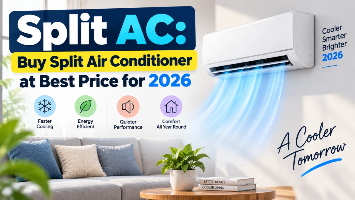 Split AC: Buy Split Air Conditioner at Best Price for 2026
